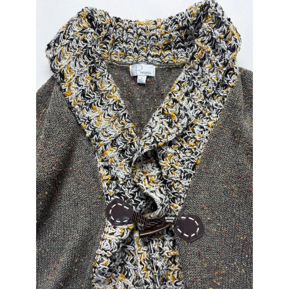 Ponsesa toggle cardigan